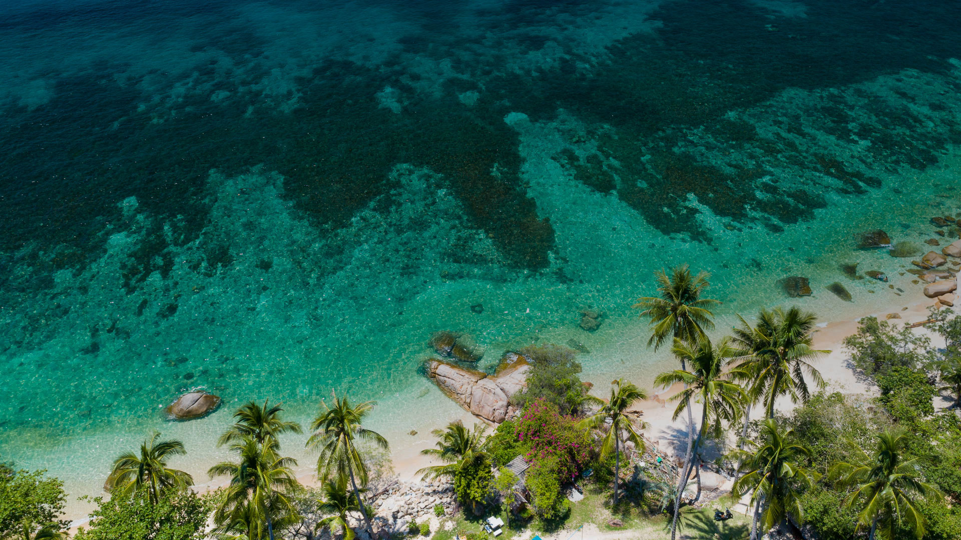 The island above the water